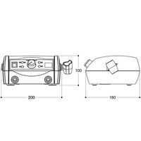 日本精密機械工作 ミニエイト パワーユニット LEC-900 1個 65-9561-58（直送品）