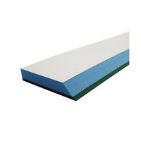 相模カラーフォーム工業 シーリングならし用ヘラ ならしヘラ ゴム付き 青+緑 50mm×500mm 63-7935-77 1本（直送品）