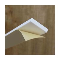 相模カラーフォーム工業 シーリングならし用ヘラ ならしヘラ のり付き 白 10mm×50mm×500mm 63-7935-84 1本（直送品）