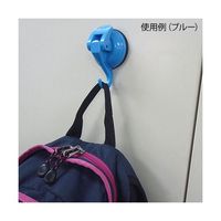 エスディアイジャパン 超強力吸盤フック ホワイト 約44×68×49mm SPM-02W 1個 63-7908-26（直送品）