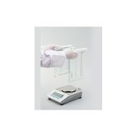 新光電子 高精度電子天びん VIBRAシリーズ(校正分銅内蔵型) 英語版校正証明書付 ALE323R 1個 62-8594-16-56（直送品）