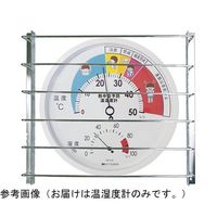 熱研 大型熱中症予防対策温湿度計(直径30センチ) SN-910 1個 65-3750-68（直送品）