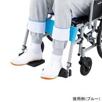 アズワン 車いすフットサポートベルト ブラック FSB-BK 1個 8-707-02（直送品）