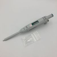 ソコレックス マイクロピペット(アキュラ) 0.5~10μL JCSS校正証明書付 825.001 1本 1-9347-02-24（直送品）