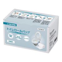 アズワン トイレロールバッグ 30枚入 TRB30 1箱(30枚) 7-5743-21（直送品）