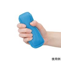 アズワン 拘縮リハビリ用クッション(掌用) にぎりーな M ライトブルー 8-436-01 1個（直送品）