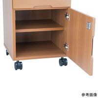 アズワン 木製床頭台 ダークブラウン BS-CBR 1個 8-600-02（直送品）