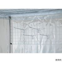 アズワン カテーテル収納シェルフ 1200×460×1892mm NV-W1200 1個 8-603-02（直送品）