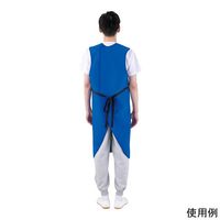 アズワン 防水やわらか入浴エプロン フリー 8-689-01 1枚（直送品）