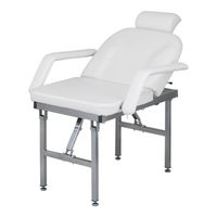 アズワン 折りたたみシャンプーチェア FC-WH 1個 8-701-01（直送品）