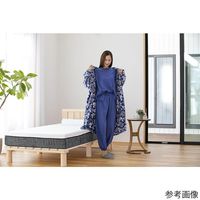 アズワン リアルスキンパジャマ3点セット(収納袋付き) ブルー 68-4038-09 1組（直送品）