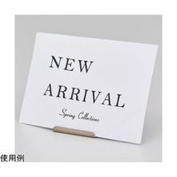 アズワン カード立てゴールド 大 10個 68-0588-60 1セット(10個)（直送品）