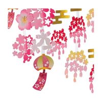 アズワン 華麗桜プリーツハンガー 180cm 68-0949-48 1個（直送品）