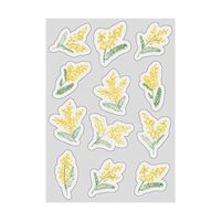 アズワン ウィンドウシールステッカー ミモザスプレー 68-0950-08 1個（直送品）