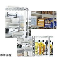 アズワン ワイヤーラック シェルフ D35cm 3段 W60.9×H90cm 68-0987-22 1台（直送品）