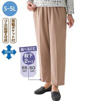 ケアファッション おしりスルッとカチオンライトパンツ グレー L(股下55cm) 89880 1枚 68-0988-38（直送品）