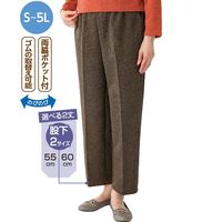 ケアファッション おしりスルッとパンツ(デイリーカチオン)ブラック 4L(股下55cm) 97642 1枚 68-0988-62（直送品）