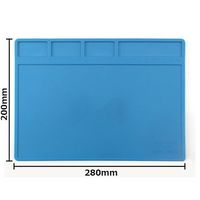 共立電子産業 工作マット 280×200mm KP-S110 1個 68-1984-68（直送品）