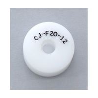 日本計測システム テクスチャー試験機用治具 平型圧子φ20ーt12(POM) CJ-F20-12 1個 68-4526-41（直送品）