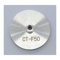 日本計測システム テクスチャー試験機用治具 平型圧子φ50(SUS304)(ステンレス製) CT-F50 1個 68-4526-54（直送品）