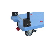 ハマコSS ブレーキ付き樹脂台車 PB200 1台（直送品）