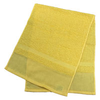日繊商工 感謝の熨斗付き「少し長め日本製タオル/黄色」【名刺ポケット付袋入】 PC401YE-kansha-60 1箱(60枚入)（直送品）