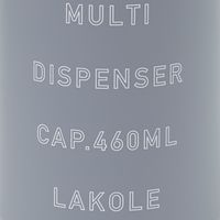 マルチディスペンサー460ml ブルー LAKOLE/ラコレ