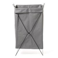 ランドリーバスケット チャコール LAKOLE/ラコレ