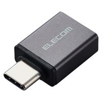 Type-C変換アダプタ (A to C) USB2.0 OTG対応 タブレット ブラック M-AFCMADBK エレコム 1個