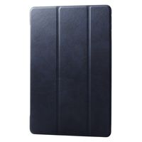 エレコム iPad 第987世代/iPad 10.2 2019年モデル/フラップケース 背面クリア/ネイビー TB-A19RWVNVN 1個（直送品）