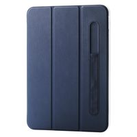 iPad 10.9インチ 第10世代 ケース レザー 手帳型 薄型 ネイビー TB-A22RWVFPNVN エレコム 1個