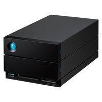 LaCie 外付けHDD 48TB 2big Dock 冷却ファン付 STLG48000400 ラシー 1個（直送品）
