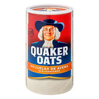 QUAKER（クエーカー） オールドファッションオートミール 510g 1セット（1個×3） シリアル ロールドオーツ