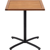 東谷 ROOM ESSENCE オリー カフェテーブル 幅615×奥行615×高さ740mm ブラック脚 ODS-73BK 1台（直送品）