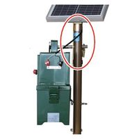 タイガー 電気柵オプション 本器設置杭用SP取付金具 TBS-SUSPB 1個（直送品）