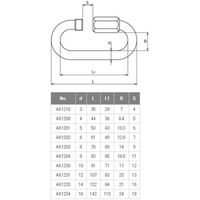 浅野金属工業 リングキャッチ(ステンレス)8mm AK1203 1セット(3個)（直送品）