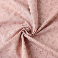 Patchwork Collection フラワーパターン スケア プリント生地 ブルー 巾約110cm×5mカット LR3087C-F-5（直送品）