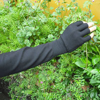 コーコス信岡 ユビダシロック ロング L ブラック N-3086 1双（直送品）