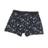 メンズ ヨット柄プリントボクサーパンツ ブラック L LAKOLE/ラコレ