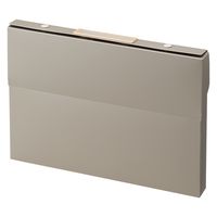 リヒトラブ Roomy ケースファイル A4 グレー A799-27 1箱(5冊入)