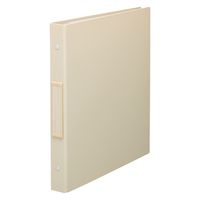 リヒトラブ Roomy クリヤーブック<ポケット交換式> A4 ベージュ N290-16 1箱(5冊入)