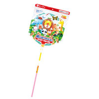 昆虫網 のびっこネオ ピンク 虫捕り網 Dタイプ 1個 エーワン