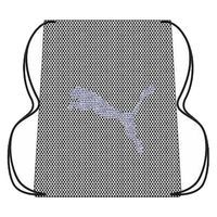PUMA(プーマ) サッカー リュック メッシュ ジムサック プーマ　ブラック／プーマ　ホワイト 079268 1セット(1個入×5)（直送品）