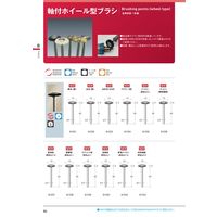 日本精密機械工作 ホイールブラシ 耐熱繊維 3.0 3ケ入 B1043 1パック（直送品）