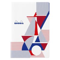 ロディア ホチキス留めA5カバー パピエティグル パリ ホワイト cfcvpta5wh 1冊