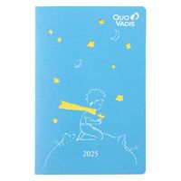 ２０２５年度１月始まりダイアリー クオバディス ビジネス／星の王子さま １週間バーチカルタイプ ムーン 1冊（直送品）