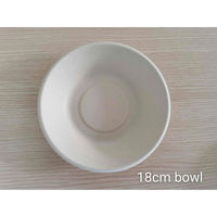 K’sインターナショナルマネジメント 未ざらしバガスボウル18cm ベージュ 530945 1袋(30枚入)