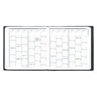 ２０２５年度１月始まりダイアリー クオバディス エグゼクティブ　ソーホー １週間バーチカルタイプ ブラック 1冊（直送品）