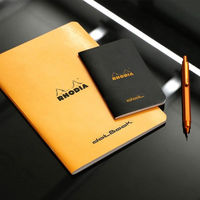 ロディア クラシック ホチキス留めノート A5 ドット ブラック cf119186 1冊（直送品）