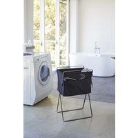 tower（タワー） 折り畳み高床式ランドリーバスケット タワー ブラック 5662 1台 山崎実業